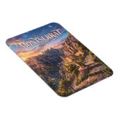 Montserrat Spanien Magnet (Rechte Seite)