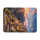 Montserrat Spanien Magnet (Horizontal)