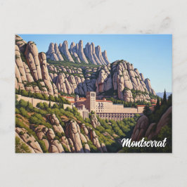Montserrat Spanien Postkarte