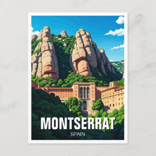 Montserrat Spanien Postkarte