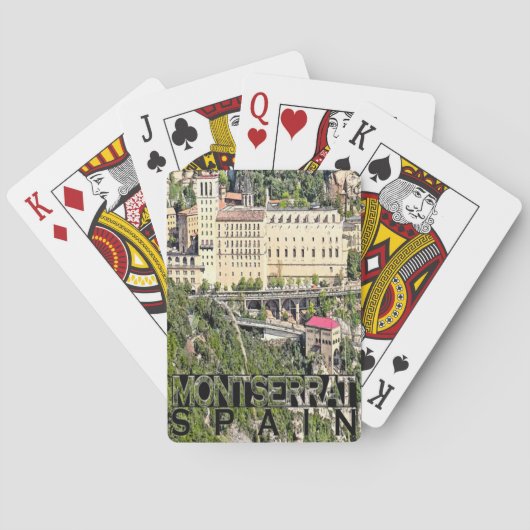 Montserrat Spielkarten (Rückseite)