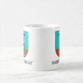 Montserratian Emblem Kaffeetasse (Mittel)