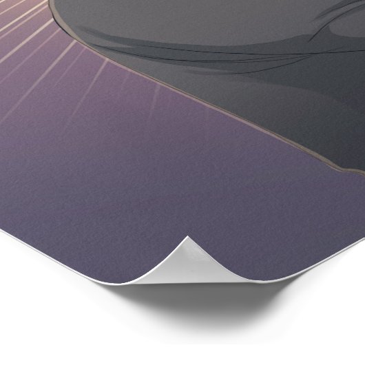 Monty, SImon & Peaches - Funny Poster (Ecke)