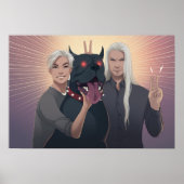 Monty, SImon & Peaches - Funny Poster (Vorne)