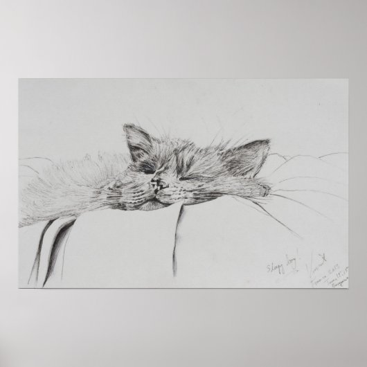 Monty sleepy poster (Vorne)