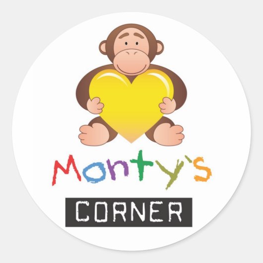 Monty Sticker (Vorderseite)