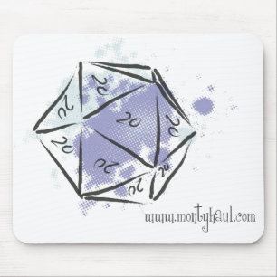 Monty Strecken-Mäusematte Mousepad