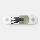 Monty & Strong - Pfirsiche Skateboard (Horizontal)