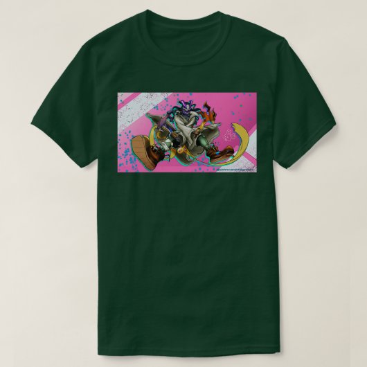Monty the Berserker Classic TShirt (Design vorne)