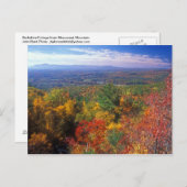 Monument Berge Foliage Aussicht Postkarte (Vorne/Hinten)
