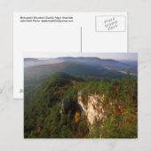 Monument Bergsee-Zauber Postkarte (Vorne/Hinten)