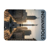 Monument Circle Indiana Indianapolis Magnet (Horizontal)