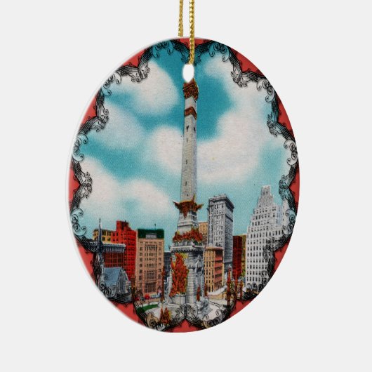 Monument Circle Viktorianisch Ornament (Rechts)