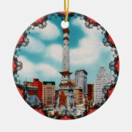 Monument Circle Viktorianisch Ornament