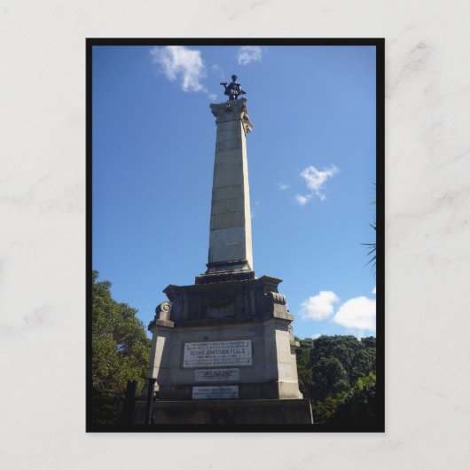 Monument-Dick-Seddon Postkarte (Vorderseite)