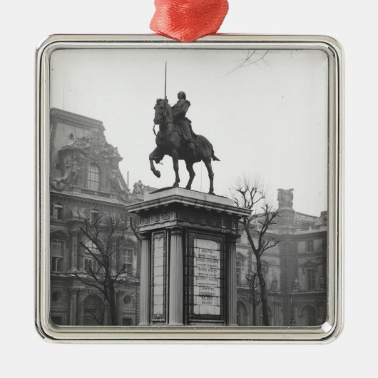 Monument eingeweiht General Lafayette Silbernes Ornament (Vorne)