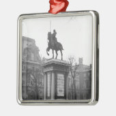 Monument eingeweiht General Lafayette Silbernes Ornament (Links)