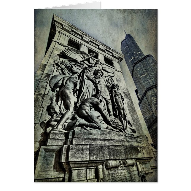 Monument Ft Dearborn (Vorne)