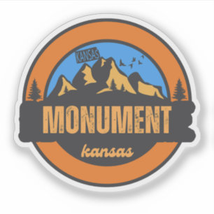 Monument, Kansas Aufkleber