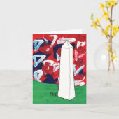 Monument Karte (Gelbe Blume)