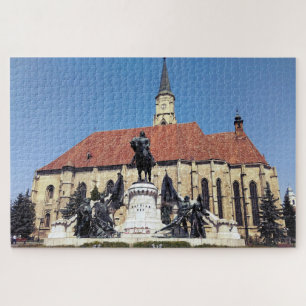 Monument Matthias Corvinus und St- Michaelkirche Puzzle
