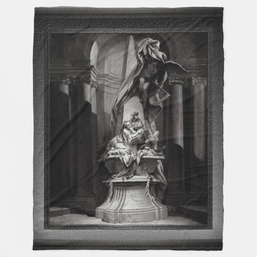 Monument Mignard von François Boucher Fleecedecke (Vorderseite)