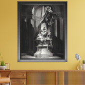 Monument Mignard von François Boucher Leinwanddruck (Insitu (Wohnzimmer))