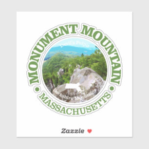 Monument Mountain (rd) Aufkleber