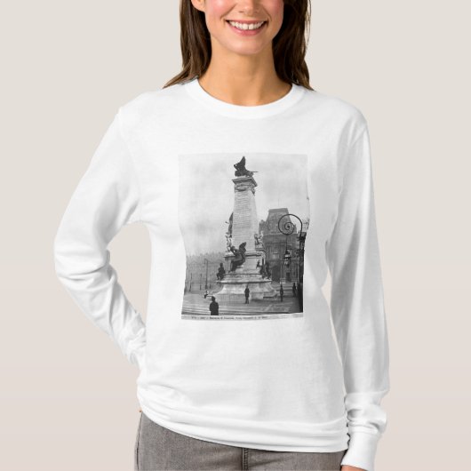 Monument nach Leon Gambetta T-Shirt (Vorderseite)