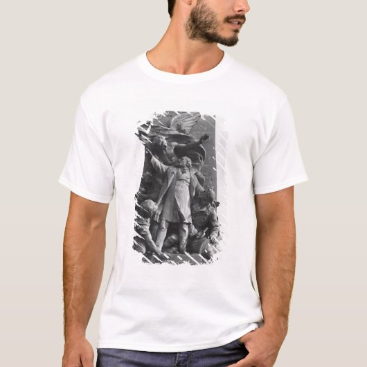 Monument nach Leon Gambetta T-Shirt (Vorderseite)