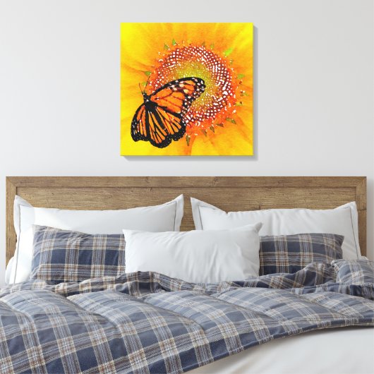 Monument Obelisk Leinwanddruck (Insitu (Schlafzimmer))