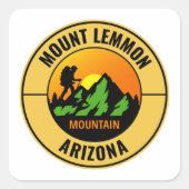 Monument Obelisk Quadratischer Aufkleber (Vorderseite)