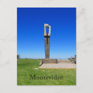 Monument pocitos rambla postkarte