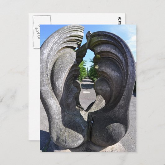 'Monument' Postkarte (Vorne/Hinten)