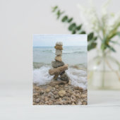 Monument Rock Pillar - Insel Mackinac, Michigan (Stehend Vorderseite)