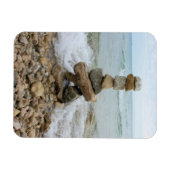 Monument Rock Pillar - Insel Mackinac, Michigan Magnet (Horizontal)