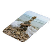 Monument Rock Pillar - Insel Mackinac, Michigan Magnet (Linke Seite)