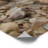 Monument Rock Pillar - Insel Mackinac, Michigan Poster (Ecke)