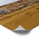 Monument Rocks in Western Kansas Poster (Ecke)