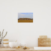 Monument Rocks in Western Kansas Poster (Küche)