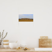 Monument Rocks in Western Kansas Poster (Küche)