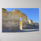 Monument Rocks Key Hole Arch, Kansas Poster (Vorne)