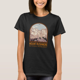 Monument Rushmore Nationalparkprojekt des Süd-Dako T-Shirt