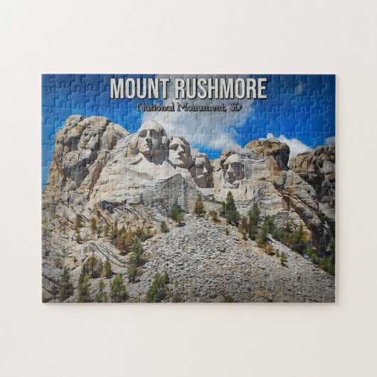 Monument Rushmore, Süddakota Puzzle (Horizontal)