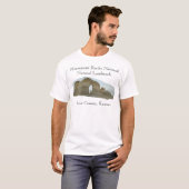 Monument schaukelt nationale natürliche T-Shirt (Vorne ganz)