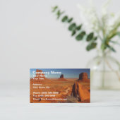 Monument-Tal 1 Visitenkarte (Stehend Vorderseite)