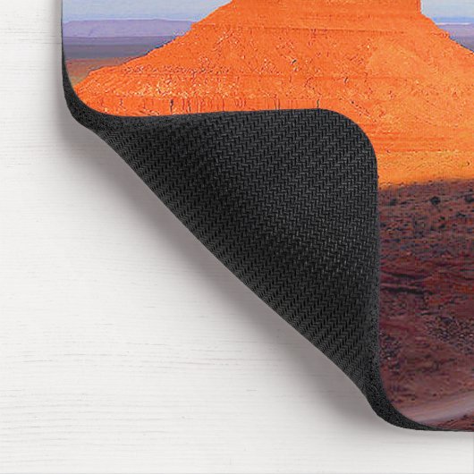 Monument-Tal am Sonnenuntergang Mousepad (Ecke)