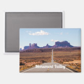 Monument Tal Arizona Magnet (Vorderseite/Rückseite)