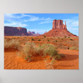 Monument Tal Arizona Poster (Vorne)