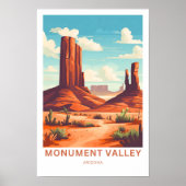 Monument Tal Arizona Poster (Vorne)
